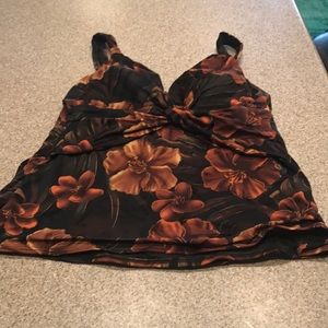 Bathing suit and wrap